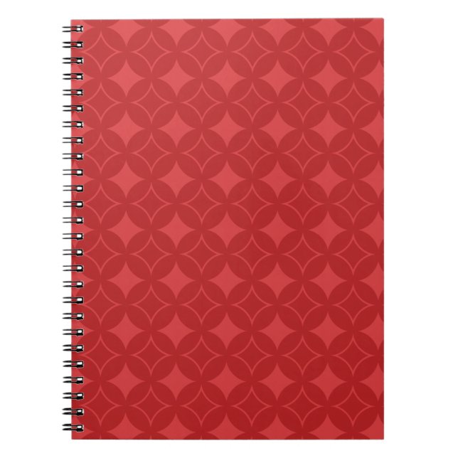 Cuaderno Patrón de barco rojo (Frente)
