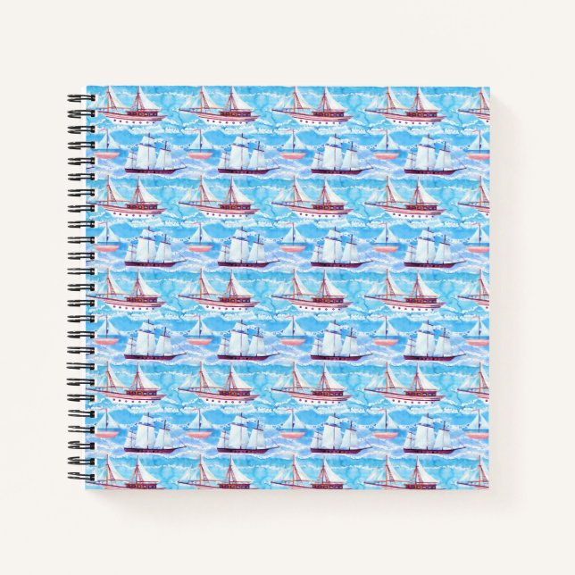 Cuaderno Patrón de barcos náuticos (Anverso)