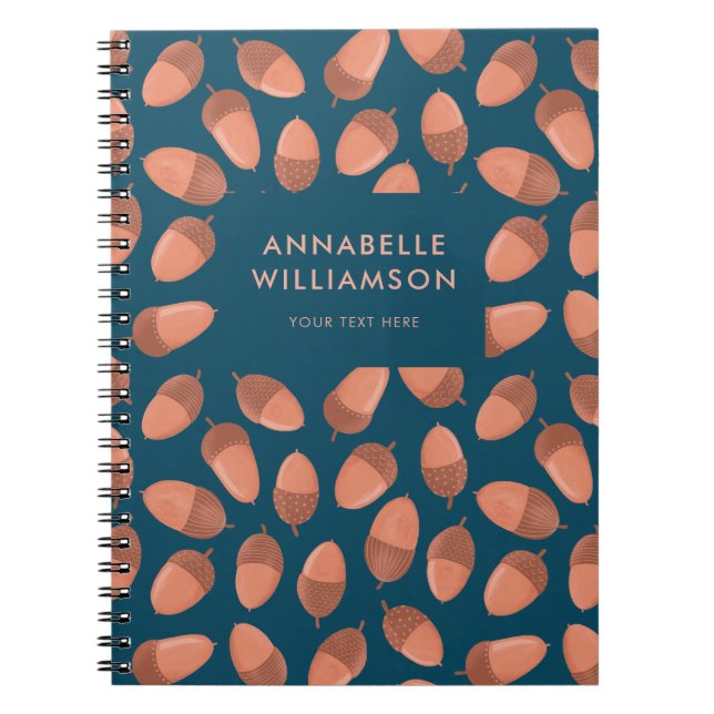 Cuaderno Patrón de bellota (Frente)