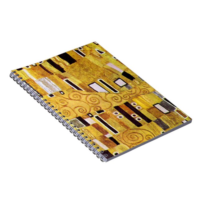 Cuaderno Patrón de besos de Gustav Klimt, Art Nouveau (Lado Derecho)