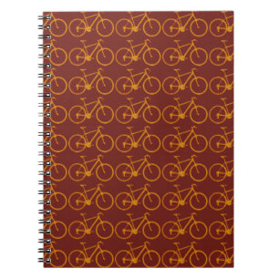 Cuaderno patrón de bicicleta para ciclistas