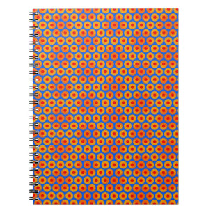 Cuaderno Patrón de bloc de notas espiral