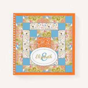 Cuaderno Patrón de bloques de la cintura de la chimenea
