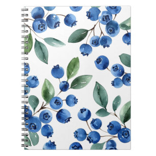 Cuaderno Patrón de Blueberry