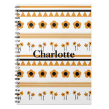 Patrón de boho de triángulo de flor de banda de bo