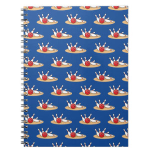 Cuaderno Patrón de bolos de la bola en huelga