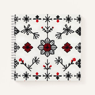 Cuaderno Patrón de Bordado Folclórico Tradicional Spi Pat