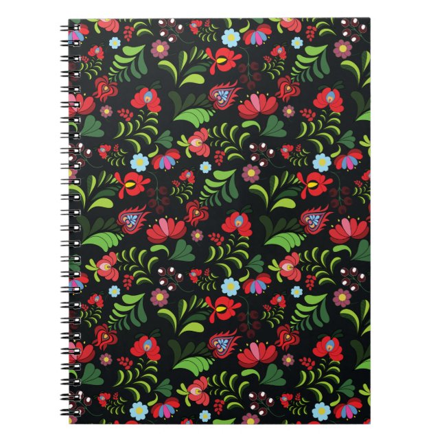 Cuaderno Patrón de Bordado Húngaro Matyo (Frente)