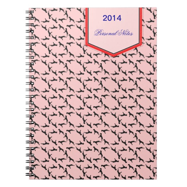 Cuaderno Patrón de boxeador (Frente)