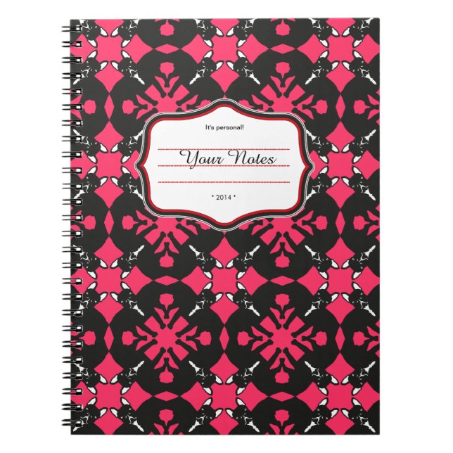 Cuaderno Patrón de Bulldog francés (Frente)