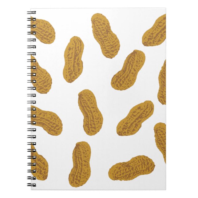 Cuaderno Patrón de cacahuetes (Frente)