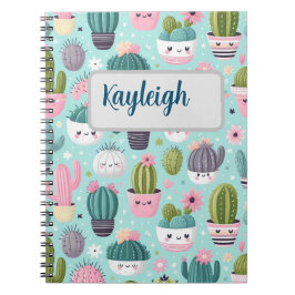 Cuaderno Patrón de cactus