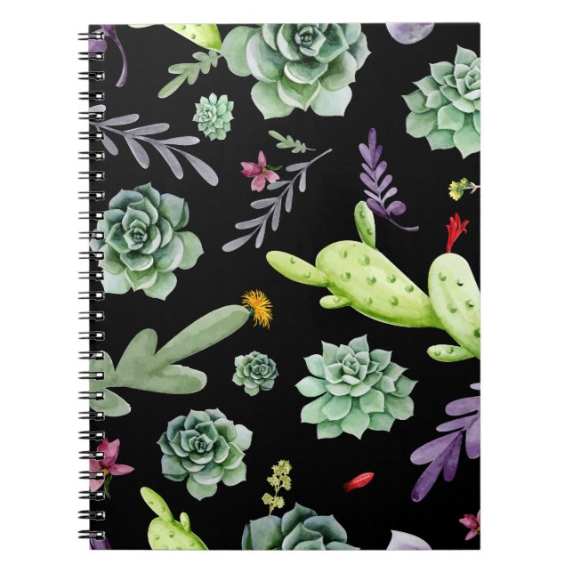 Cuaderno Patrón de Cactus 2 (Frente)
