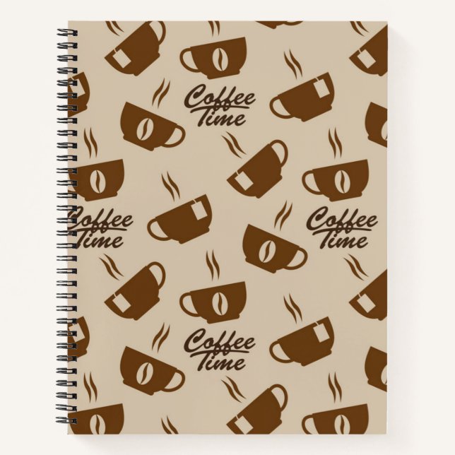 Cuaderno Patrón de café (Anverso)