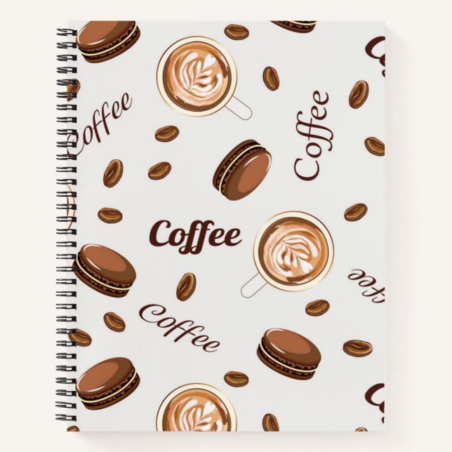 Cuaderno patrón de café (Anverso)