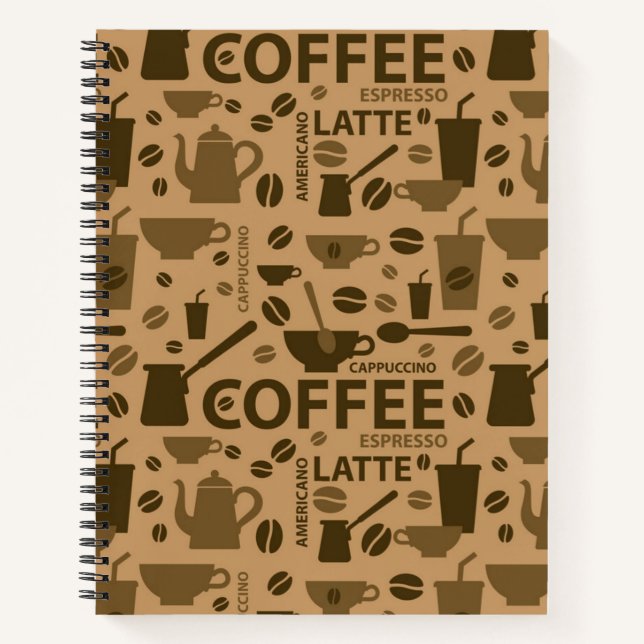Cuaderno Patrón de café (Anverso)