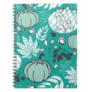 Cuaderno Patrón de calabaza