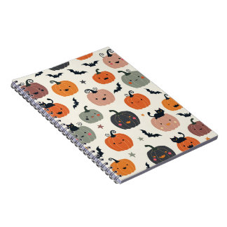Cuaderno Patrón de calabaza