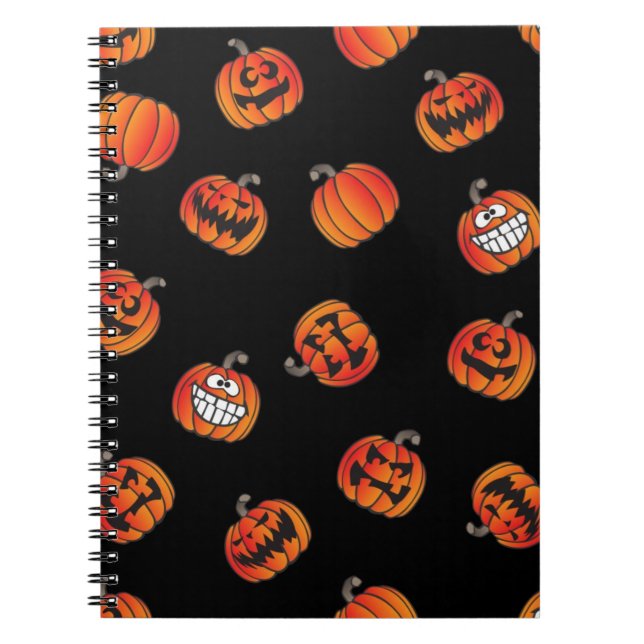 Cuaderno Patrón de calabaza (Frente)