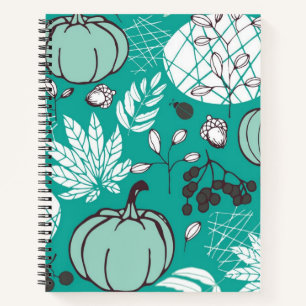 Cuaderno Patrón de calabaza