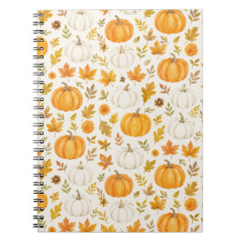 Cuaderno Patrón de calabaza | Acción de gracias