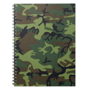 CUADERNO PATRÓN DE CAMOFLAJE