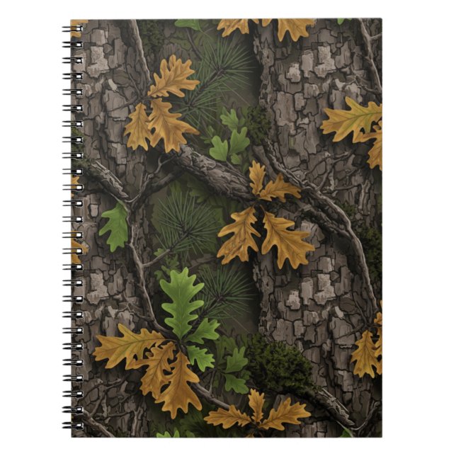 Cuaderno Patrón de Camuflaje de Imitación (Frente)