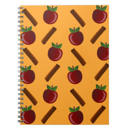 Cuaderno Patrón de canela de Apple