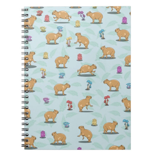 Cuaderno Patrón de capibara (Frente)