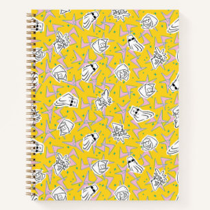 Cuaderno Patrón de caracteres Johnny Bravo
