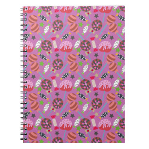 Cuaderno Patrón de caramelos   Patrón de chupachups   Chupa