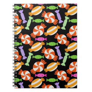 Cuaderno Patrón de caramelos   Patrón de chupachups   chupa