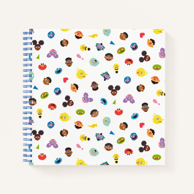 Cuaderno Patrón de caras comunes (Anverso)
