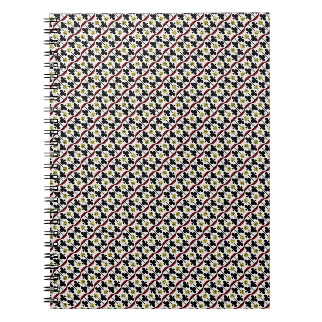 Cuaderno Patrón de cartas de reproducción (Frente)
