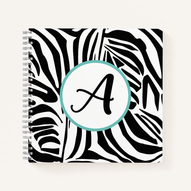 Cuaderno Patrón de cebra (Anverso)