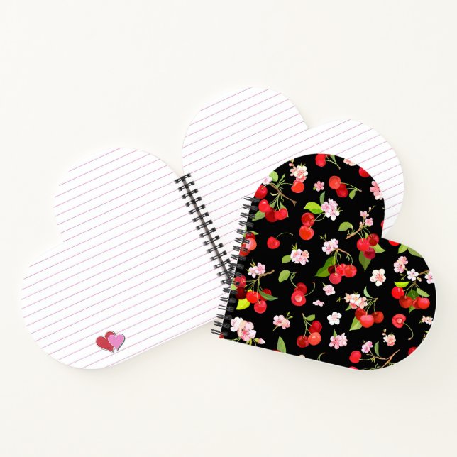 Cuaderno Patrón de cerezas 1 (Interior)