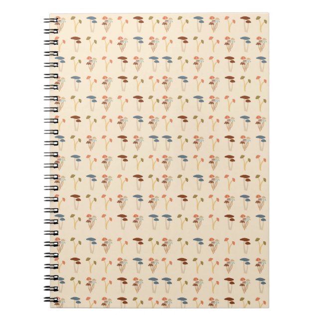 Cuaderno Patrón de champiñones (Frente)