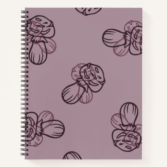 Cuaderno Patrón de champiñones (Anverso)