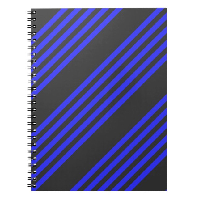 Cuaderno Patrón de cinco bandas de celulosa y carbón vegeta (Frente)
