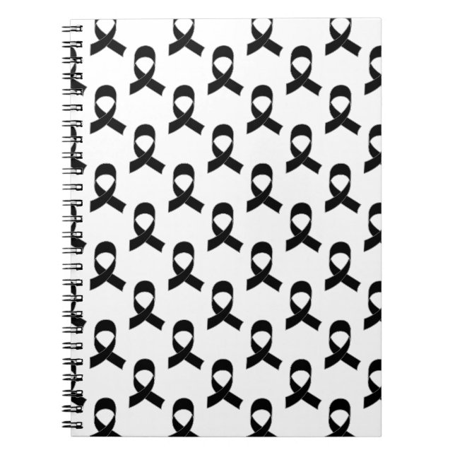 Cuaderno Patrón de cinta negra (Frente)