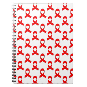 Cuaderno Patrón de cinta roja