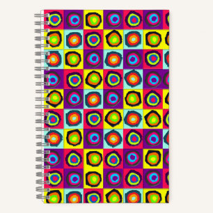 Cuaderno patrón de círculos