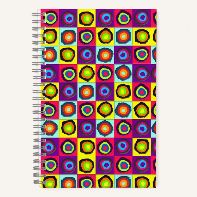 Cuaderno patrón de círculos (Anverso)