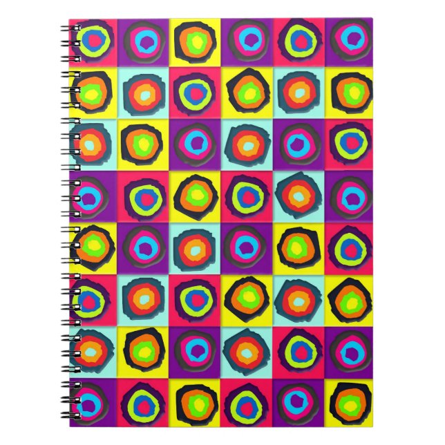 Cuaderno patrón de círculos (Frente)