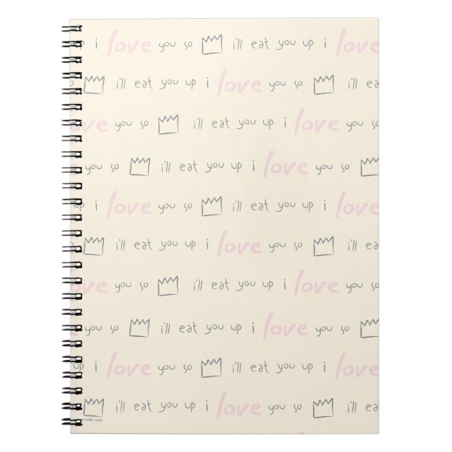 Cuaderno Patrón de cita de Where the Wild Things (Frente)