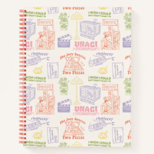 Cuaderno Patrón de citas coloridas de FRIENDS™