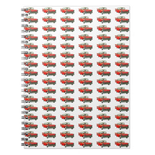 Cuaderno Patrón de coche clásico #12 @ Garysretrogarage