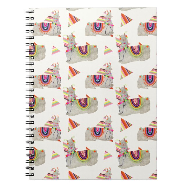Cuaderno Patrón de colección de Llamarama II (Frente)