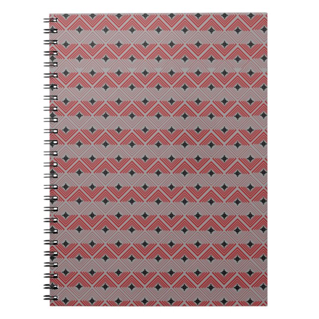 Cuaderno Patrón de colgante de cruz (Frente)