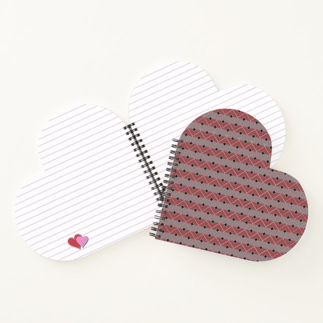 Cuaderno Patrón de colgante de cruz (Interior)